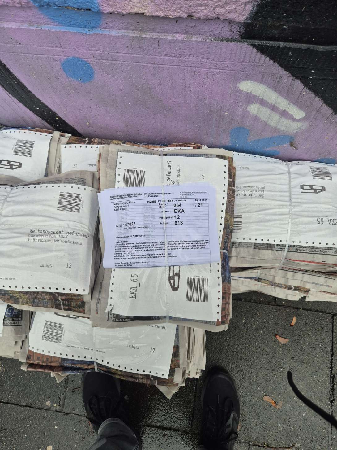 Bild zu gemeldetem Anliegen vom *2025-11-27 16:11:18